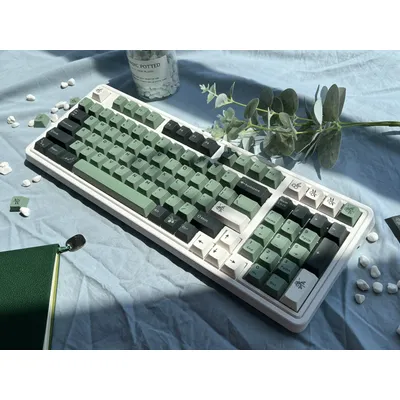 170 Keys/Set Olive Keycap PBT Sublimation Original Factory Height Personalized for Mechanical