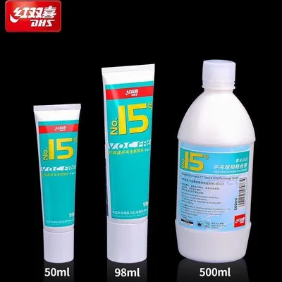 Original DHS No.15 VOC-Free Booster 500ml Water Glue for Table Tennis Racket Ping Pong Bat ITTF