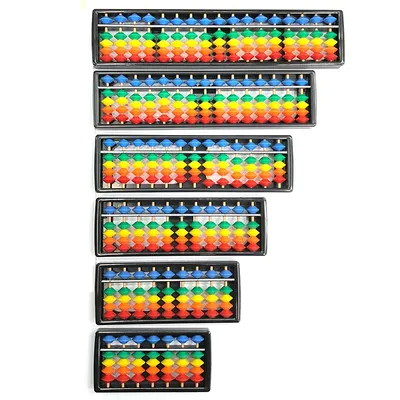 7/11/13/15/17 Digit Rods Standard Abacus Soroban Chinese Japanese Calculator Counting Tool
