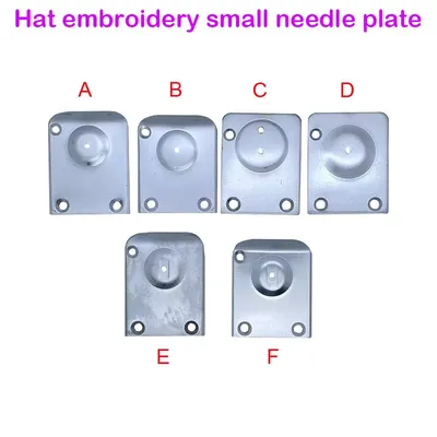 Single Head Embroidery Machine Parts Garment Hat Small Needle Plate 38MM/35MM