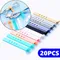 20/12/4PC Cable Organizer Ties Clip Charger Cord Management Silicone Wire Manager Mouse Earphone