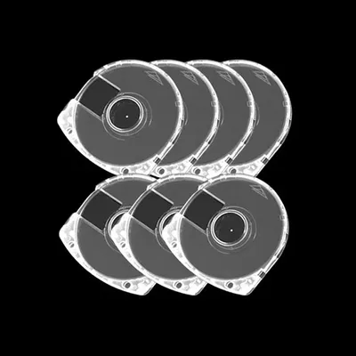 100Pcs Transparent Replacement Game Disc Storage Shell Cover Optical Disc Case PSP UMD For Sony