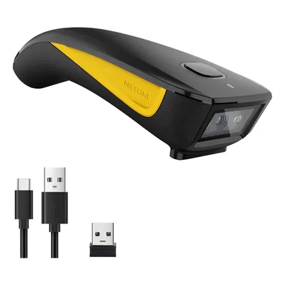 NETUM C750 Serie Bluetooth Wireless 2D Barcode Scanner Pocket 1D QR Barcode PDF417 for Tobacco