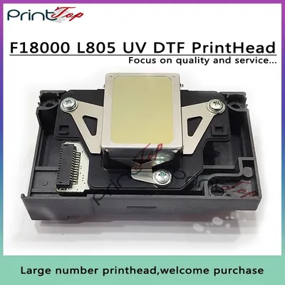 Original f180000 l805 Printhead UV dtf printer machine print head for Epson R290 R330 L800 L801 L850