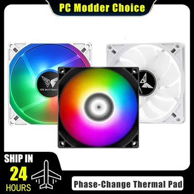 PC Cabinet RGB Fan 9cm Ultra-Thin 9215 9225 15mm 25mm Slim ITX Case Cooler Fans 5V 3Pin ARGB+ 4Pin