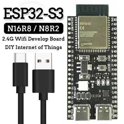 ESP32-S3 Development Board 2.4G Wifi Module for Arduino ESP IDF ESP32-S3WROOM1 N8R2 N16R8 44Pin