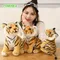 Simulation Tiger Lion Doll Plush Toy Stuffed Toys Kawaii Plushies Dolls Pillow Animals Toys for