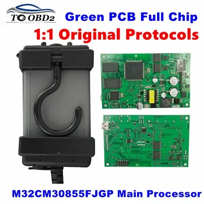 EWD PRO 2014D Car Diagnostic Scanner EWD 1:1 Full Chips Protocols Green Board M32CM30855FJGP Main