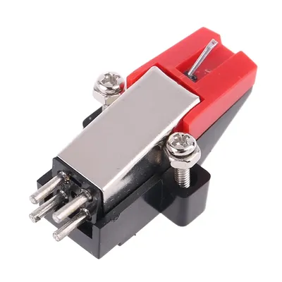 Phonograph Turntable Dual Moving Magnet Stereo Vinyl Record Player Stylus Needle More Delicate Sound