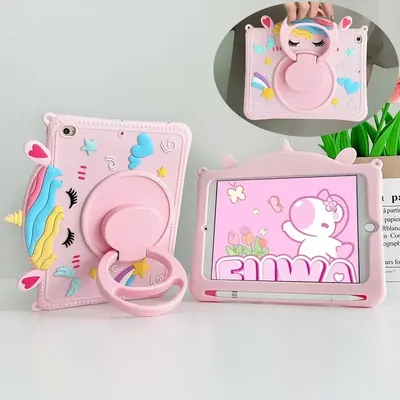Kids Case For Samsung Galaxy Tab A8 10.5 SM-X200 X205 X207 Tablet Cover S6 Lite 10.4 A7 8.7 A9+11
