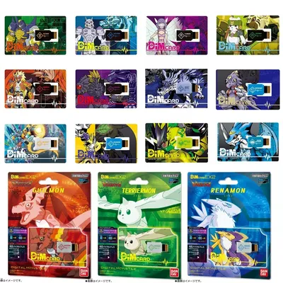 Digimon DIM Kuramon Adventure PB Wolfmon Blitzmon Louwemon Chackmon FAIRIMON DIM Card Protective