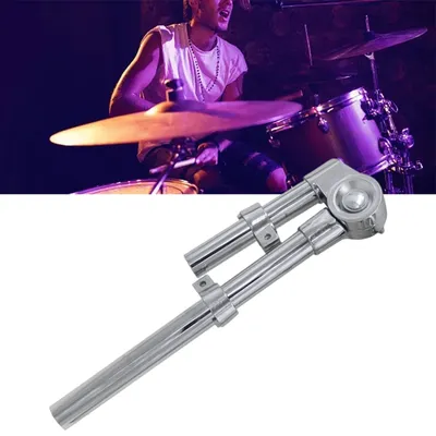 Foldable Snare Drum Holder Metal Tom Drum Mount Stand Bracket Hardware Musical Instrument