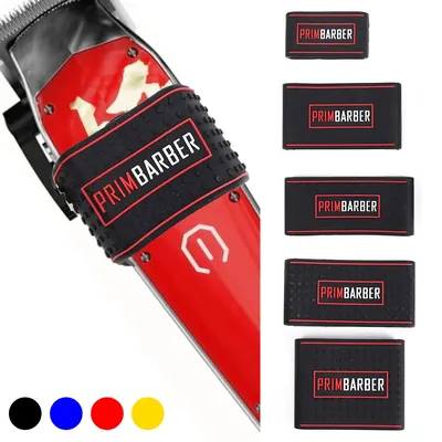 5Pcs/set Non Slip Barber Clipper Grip Bands Sleeve Hair Clipper Holder Cover for Professional Hair