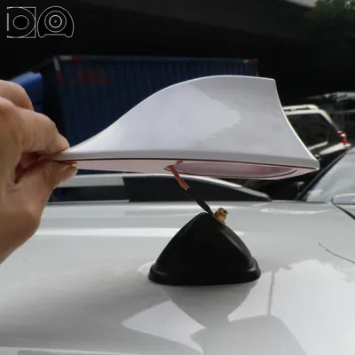 Shark Fin Antenna Special Car Radio Aerials Stronger Signal Piano Paint For Nissan Qashqai J10 J11