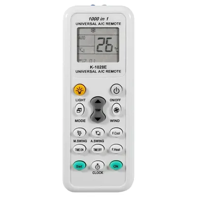 1000 in 1 Universal Remote Control K-1028E AC Digital LCD for Air Conditioner