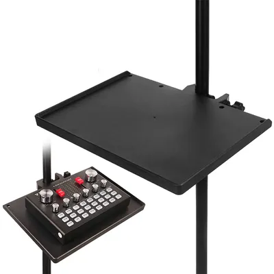 Projector Bracket Universal Sound Card Tripod Tray Soundcard Smartphone Camera Laptop Platform