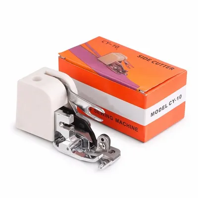 Overlock Sewing Machine Side Trimmer Presser DIY Press Foot for All Low Shank Sewing Machine