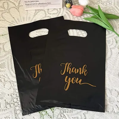 100pcs Wedding Party Favor Bag Plastic Candy Gift Bags Biscuit Packing Bags Birthday Wedding Gifts