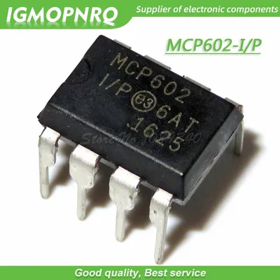 5PCS MCP602-I / P MCP602 DIP Operational Amplifier New Original