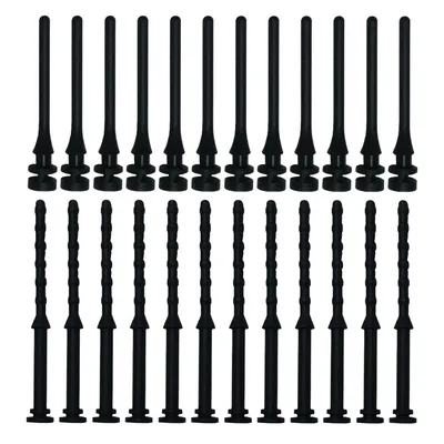 24 Pcs Fan Shock-absorbing Rubber Nail Computer Case Anti-seismic Screws Shockproof Anti-noise Shell