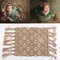 Newborn Photography Props Weaving Blanket Baby Basket Background Posing Furniture Backdrop Mat Photo