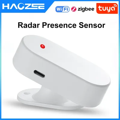 Tuya Zigbee Human Presence Detector Smart Human Body PIR Sensor Radar Detector Motion Sensors