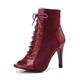 Femme Chaussures à Talons Chaussures habillées Bottes de strip-teaseuse Chaussures haussantes Soirée Bureau Sandales de mariage Fermeture Talon Aiguille Bout ouvert Mode Classique Minimalisme Marche