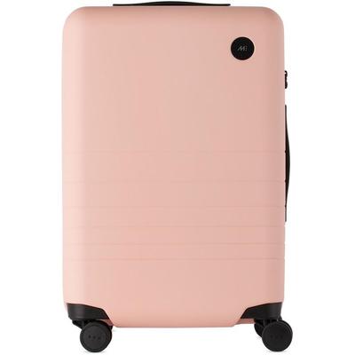 Carry-on Plus Suitcase - Pink - Monos Luggage