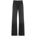 Roy Cotton Denim Straight Jeans - Blue - Anine Bing Jeans