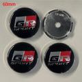 4 Pz 60mm Auto Centro Ruota Coprimozzo Cerchio di Copertura Per GR Sport Corolla RAV4 C-HR Yaris Camry Prado Prius Auto Accessori Auto