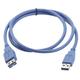 USB-Kabel usb 3.2 Gen1 (usb 3.0 / usb 3.1 Gen1) usb-a Stecker, usb-a Buchse 2.00 m Blau ve