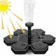 Solar-Brunnen-Speicherlicht AS20D1 Solar-Brunnen-Pumpe, schwimmender Mini-Brunnen für Gartenteiche,