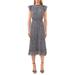 Halogen(r) Smocked Waist Tiered Ruffle Midi Dress