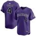 Michael Toglia Men's Nike Purple Colorado Rockies Alternate Limited Custom Jersey