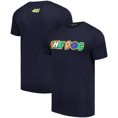 VR46 Racing Valentino Rossi 46 The Doctor T-Shirt – Marineblau Image