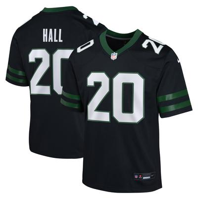 New York Jets Nike Game Ausweichtrikot - Schwarz - Breece Hall - Jugendliche Image