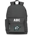 MOJO Gray Dallas Stars Personalized Campus Laptop Backpack