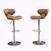 Ivy Bronx pholstery Airlift Adjustable Swivel Barstool w/ Chrome Base | Wayfair BF1F96C30FB5485CA142B8407487B6B8