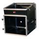 Gator GRC-10X8 Moulded Side Console Rack Case 10U Top 8U Side