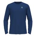 Odlo Zeroweight Chill-Tec Crew Neck Running Shirts Men - Dark Blue, Size XXL