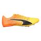 Puma EvoSPEED FUTURE 6 Spike Shoes - Yellow, Orange, Size 4.5