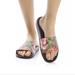 Gucci Shoes | Gucci Gg Blooms Supreme Floral Slide Sandal In Neutral Size 8 | Color: Black/Brown | Size: 8