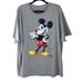 Disney Shirts | Disney Mickey Mouse T Shirt Retro Short Sleeve Heather Gray Adults Plus Size 2xl | Color: Gray | Size: Xxl
