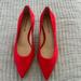 Coach Shoes | Bright Red Coach Shoes | Color: Red | Size: 7.5