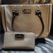 Kate Spade Bags | Kate Spade Matching Set Shoulder Bag And Wallet. Whie & Black Stripes | Color: Black/White | Size: Os