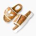 Gucci Shoes | Gucci X Adidas Gg Canvas Slides | Color: Brown | Size: 7