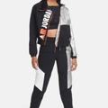 Nike Jackets & Coats | Nwt Nike Women's Jackets & Coats Nike Jordan Winter Utility Jacket | Color: Black/Silver | Size: M