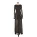 Free People Casual Dress - Maxi: Black Dresses - Women's Size Small
