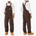 Carhartt Other | Carhartt Washed Duck Insulated Bib Overall Loose Fit Mens Size M Reg Brown | Color: Brown | Size: Medium- Regular