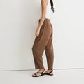 Madewell Pants & Jumpsuits | Pleated Tapered-Leg Pants In Tan Madewell | Color: Brown/Tan | Size: 28